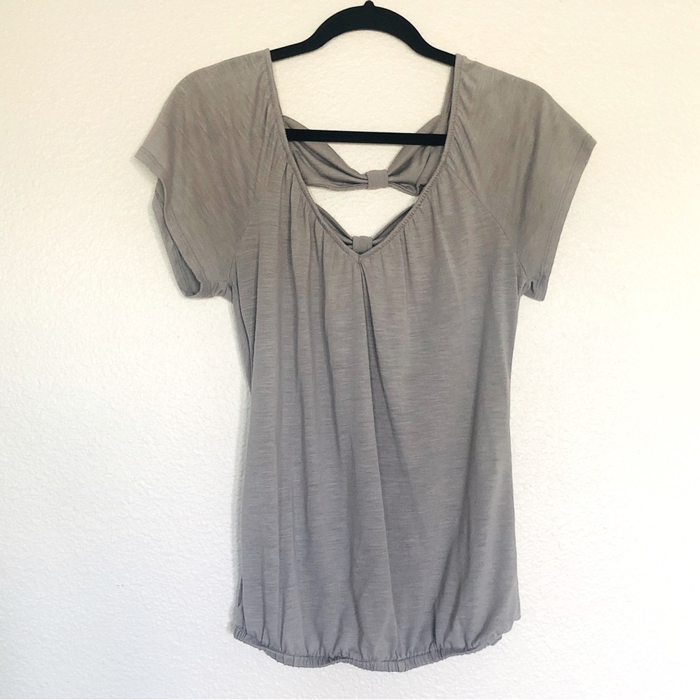 Self Esteem Grey Top L